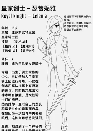Flat-Chested Kigurumi Knight圖