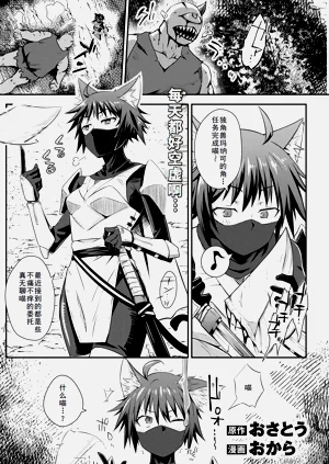 贞操逆転世界のネコちゃん忍者 图