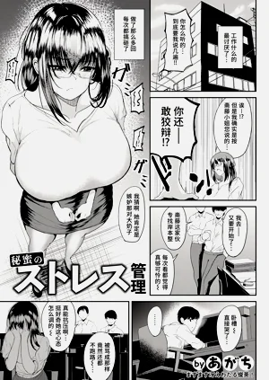 秘蜜のストレス管理圖