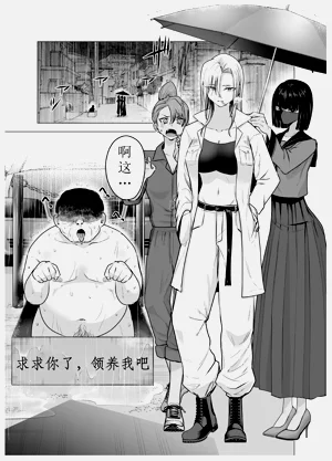 女ヤンキーが雨の日おっさんを拾った話圖