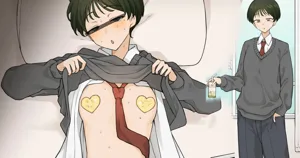 My childhood friend, who had always preferred slacks, suddenly changed her mind one day...图