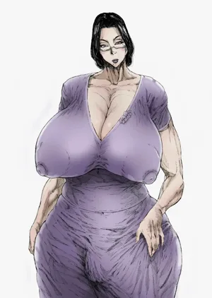 This mature woman is the P●A president, the mother of a son who underwent female body transformation, and also a futanari.图