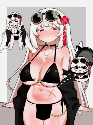原漫畫作者:deliyami(推特 P站有號)內容為巨乳烏洛斯 圖